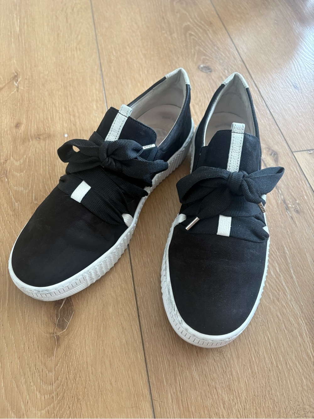 Gabor Black and White Women's Sneakers